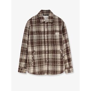 Dunst Unisex Madras Pattern Flannel Jacket